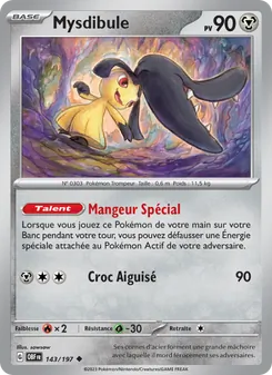 Mysdibule, Flammes Obsidiennes, n° 143