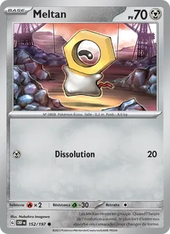 Meltan, Flammes Obsidiennes, n° 152