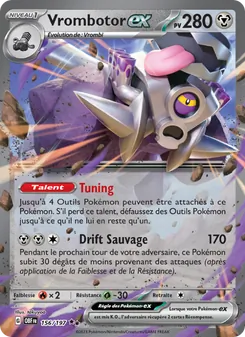 Vrombotor-ex, Flammes Obsidiennes, n° 156