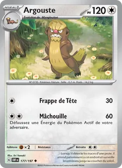 Argouste, Flammes Obsidiennes, n° 177