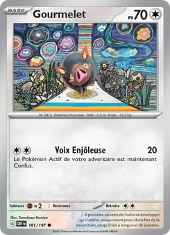 Gourmelet, Flammes Obsidiennes, n° 181
