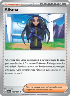 Alisma, Flammes Obsidiennes, n° 188