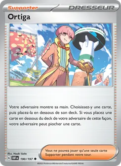 Ortiga, Flammes Obsidiennes, n° 190