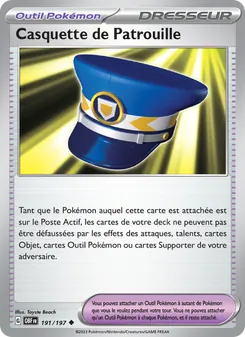Casquette de Patrouille, Flammes Obsidiennes, n° 191