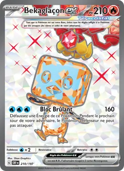Bekaglaçon-ex, Flammes Obsidiennes, n° 210