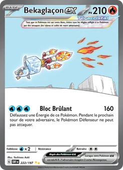 Bekaglaçon-ex, Flammes Obsidiennes, n° 222