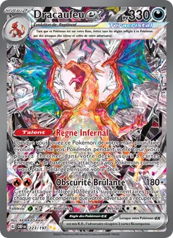 Dracaufeu-ex, Flammes Obsidiennes, n° 223
