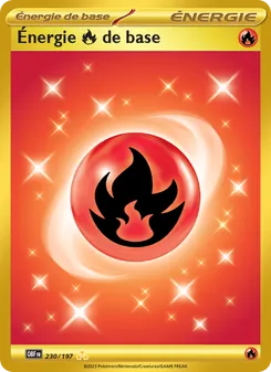 Énergie Fire de base, Flammes Obsidiennes, n° 230