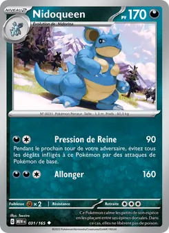 Nidoqueen, 151, n° 031