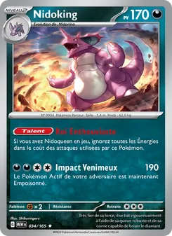 Nidoking, 151, n° 034