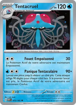 Tentacruel, 151, n° 073