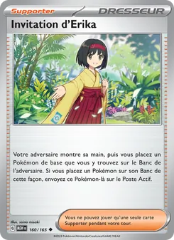 Invitation d'Erika, 151, n° 160