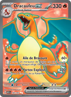 Dracaufeu-ex, 151, n° 183