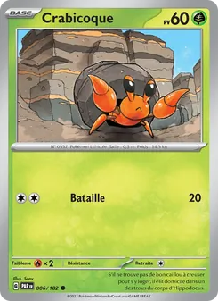 Crabicoque, Faille Paradoxe, n° 006