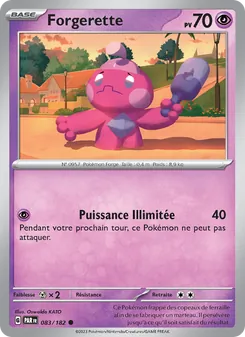 Forgerette, Faille Paradoxe, n° 083