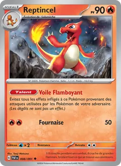 Reptincel, Destinées de Paldea, n° 008