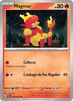 Magmar, Destinées de Paldea, n° 009