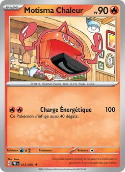 Motisma Chaleur, Destinées de Paldea, n° 013