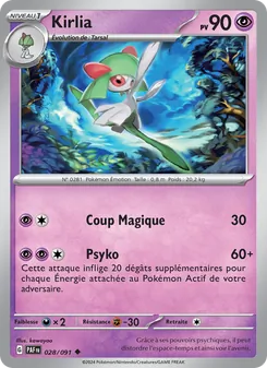 Kirlia, Destinées de Paldea, n° 028