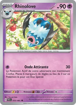 Rhinolove, Destinées de Paldea, n° 033
