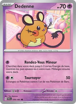 Dedenne, Destinées de Paldea, n° 036