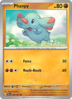 Phanpy, Destinées de Paldea, n° 048