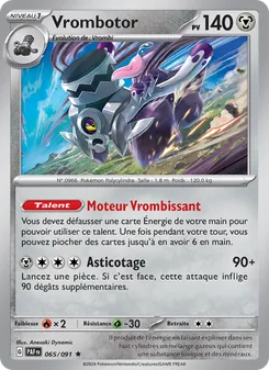 Vrombotor, Destinées de Paldea, n° 065