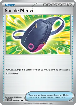 Sac de Menzi, Destinées de Paldea, n° 083