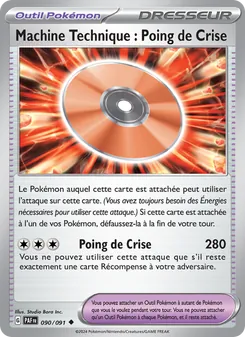 Capsule Technique : Poing de Crise, Destinées de Paldea, n° 090
