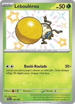 Léboulérou, Destinées de Paldea, n° 108