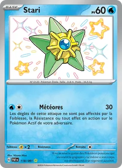 Stari, Destinées de Paldea, n° 118
