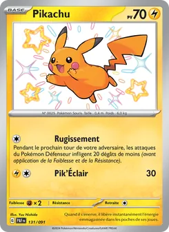 Pikachu, Destinées de Paldea, n° 131