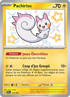 Pachirisu, Destinées de Paldea, n° 138