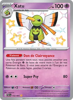 Xatu, Destinées de Paldea, n° 152