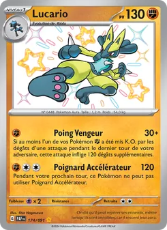 Lucario, Destinées de Paldea, n° 174