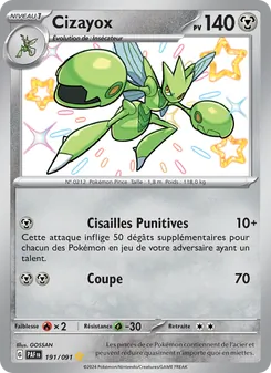 Cizayox, Destinées de Paldea, n° 191