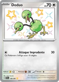 Doduo, Destinées de Paldea, n° 199