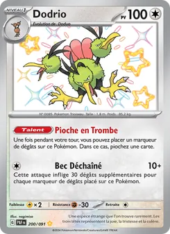 Dodrio, Destinées de Paldea, n° 200