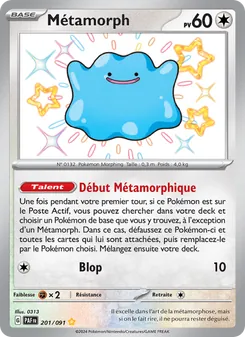 Métamorph, Destinées de Paldea, n° 201