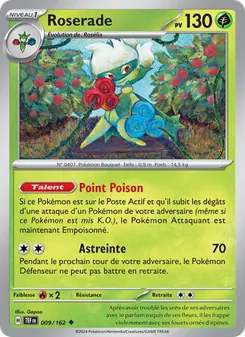 Roserade, Forces Temporelles, n° 009