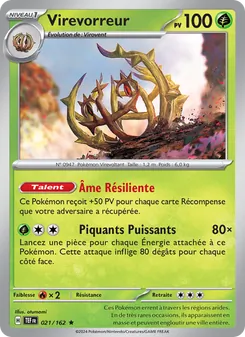 Virevorreur, Forces Temporelles, n° 021