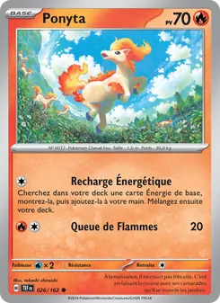 Ponyta, Forces Temporelles, n° 026