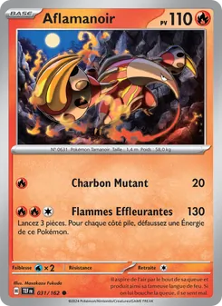 Aflamanoir, Forces Temporelles, n° 031