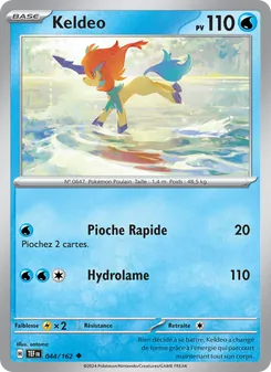 Keldeo, Forces Temporelles, n° 044