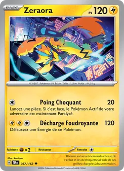 Zeraora, Forces Temporelles, n° 057