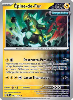 Épine-de-Fer, Forces Temporelles, n° 062
