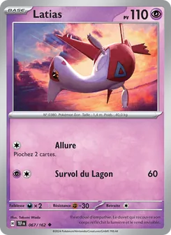 Latias, Forces Temporelles, n° 067