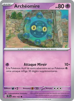 Archéomire, Forces Temporelles, n° 068