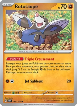 Rototaupe, Forces Temporelles, n° 085
