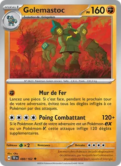 Golemastoc, Forces Temporelles, n° 088